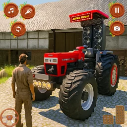 Indian Farming Tractor 3D Game のアイコン