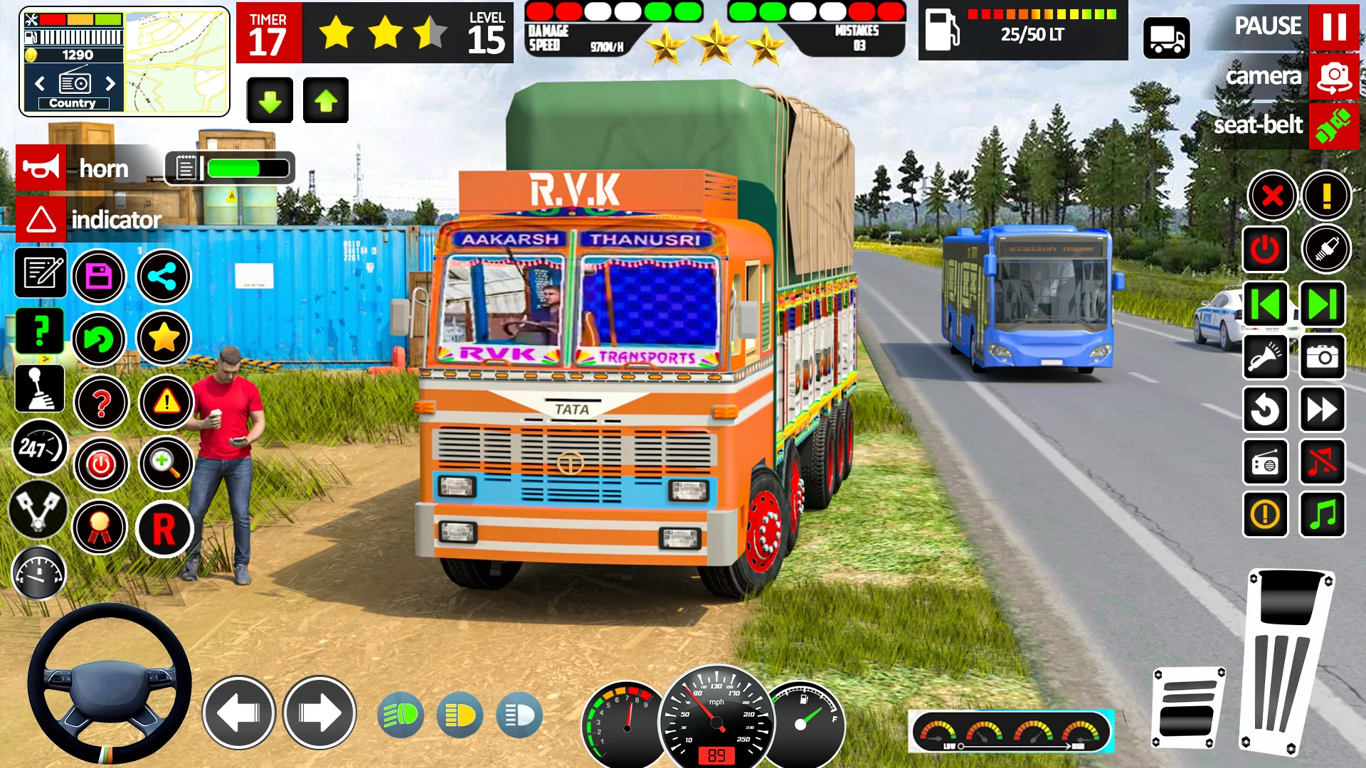Indian Truck Driving Master 3D screenshot