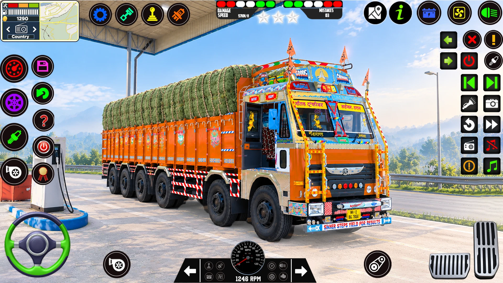 Indian Truck Driving Master 3D screenshot