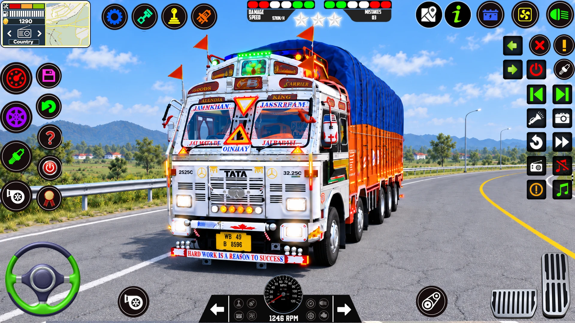Indian Truck Driving Master 3D screenshot