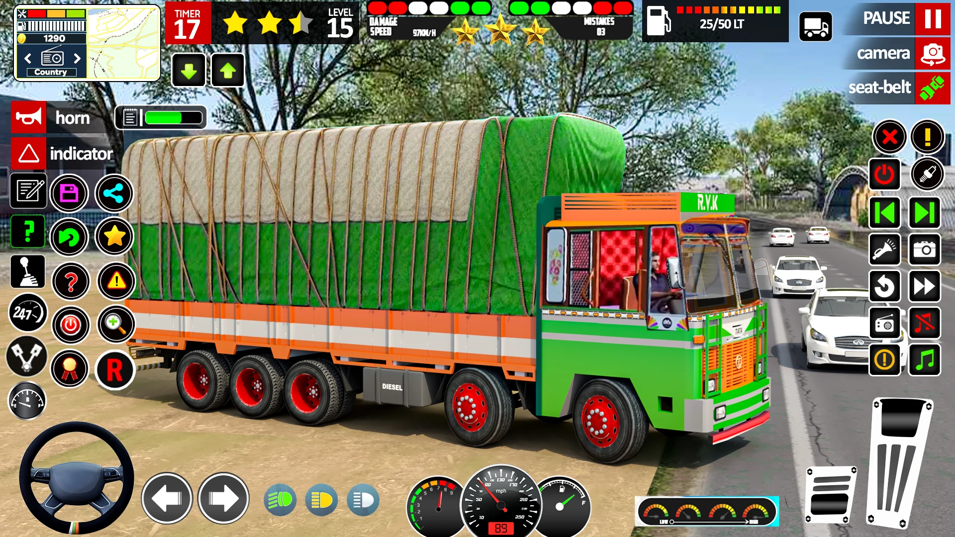 Indian Truck Driving Master 3D screenshot
